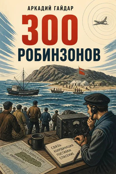 300 робинзонов — обложка книги