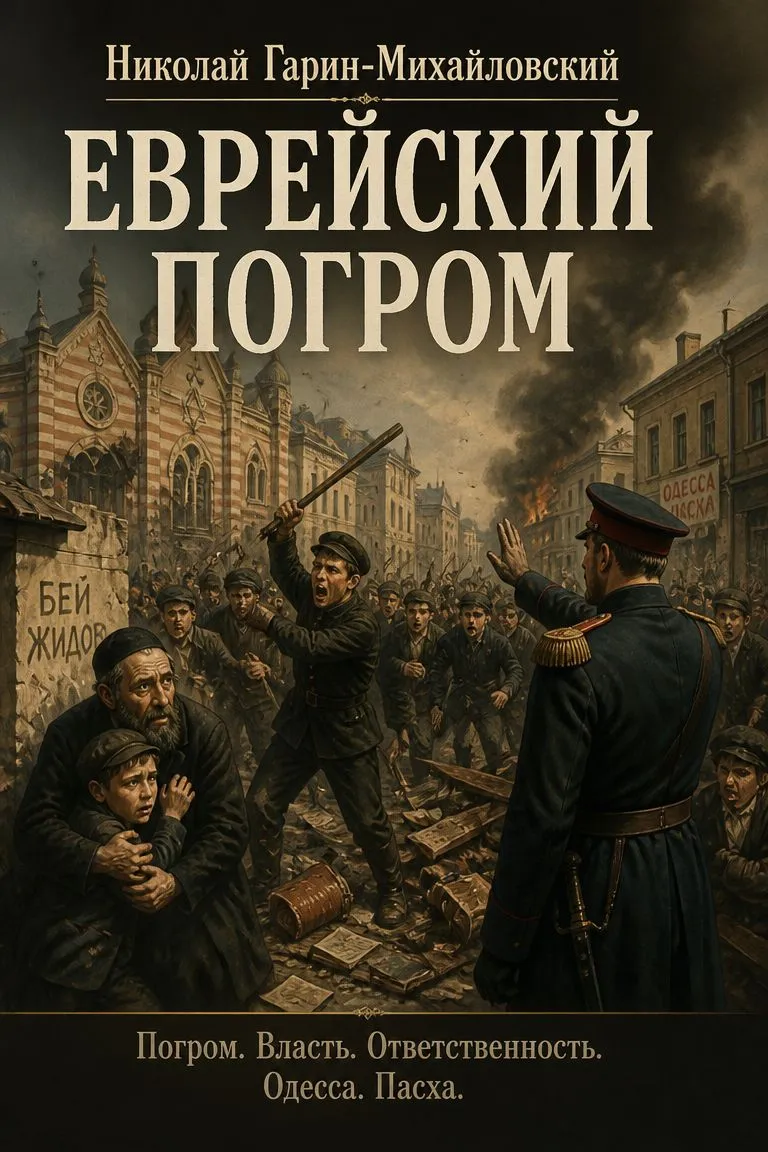 Еврейский погром — обложка книги