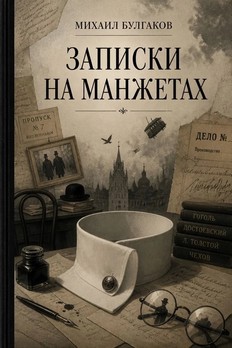 Записки на манжетах — обложка книги