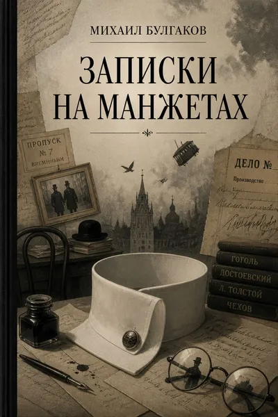 Записки на манжетах — обложка книги