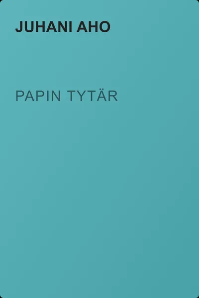 Papin tytär — обложка книги