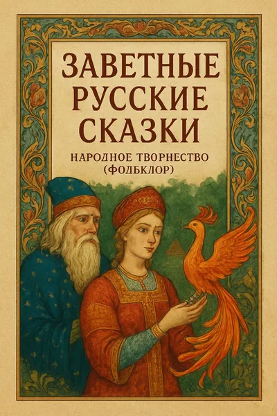 Заветные русские сказки — обложка книги