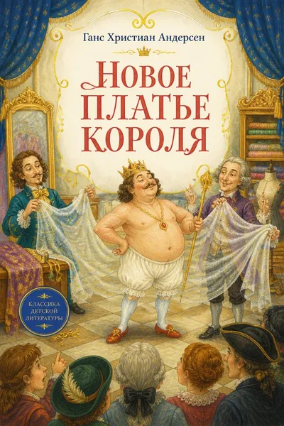 Новое платье короля — обложка книги