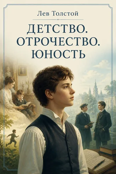 Детство. Отрочество. Юность — обложка книги
