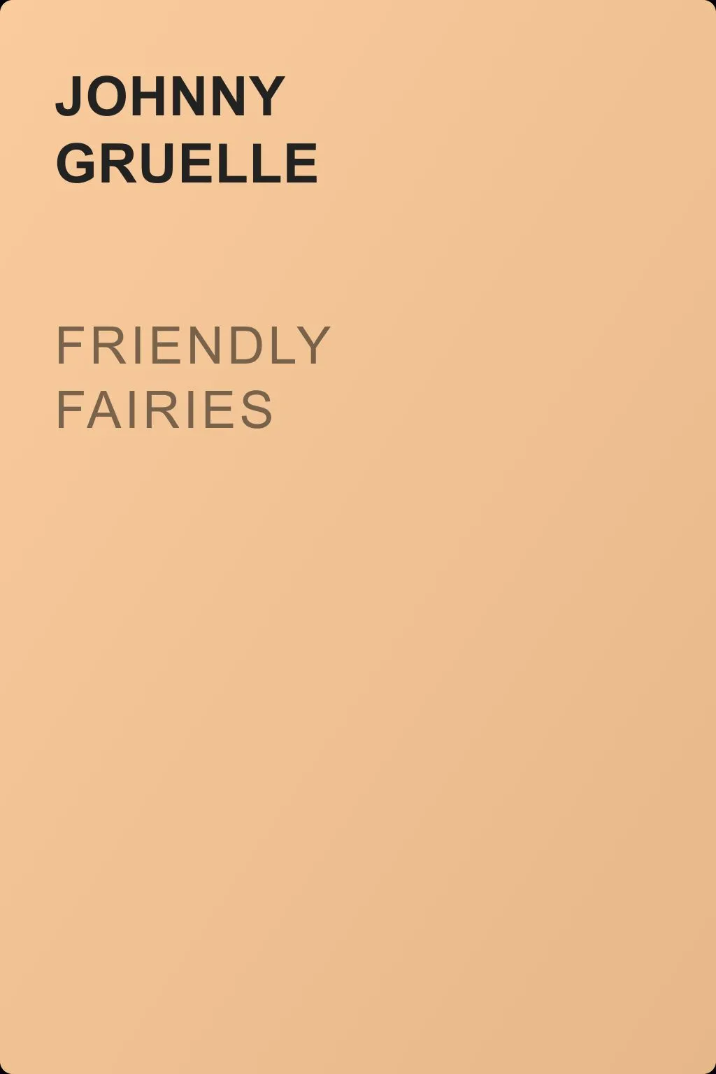 Friendly Fairies — обложка книги