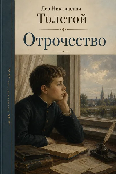 Отрочество — обложка книги