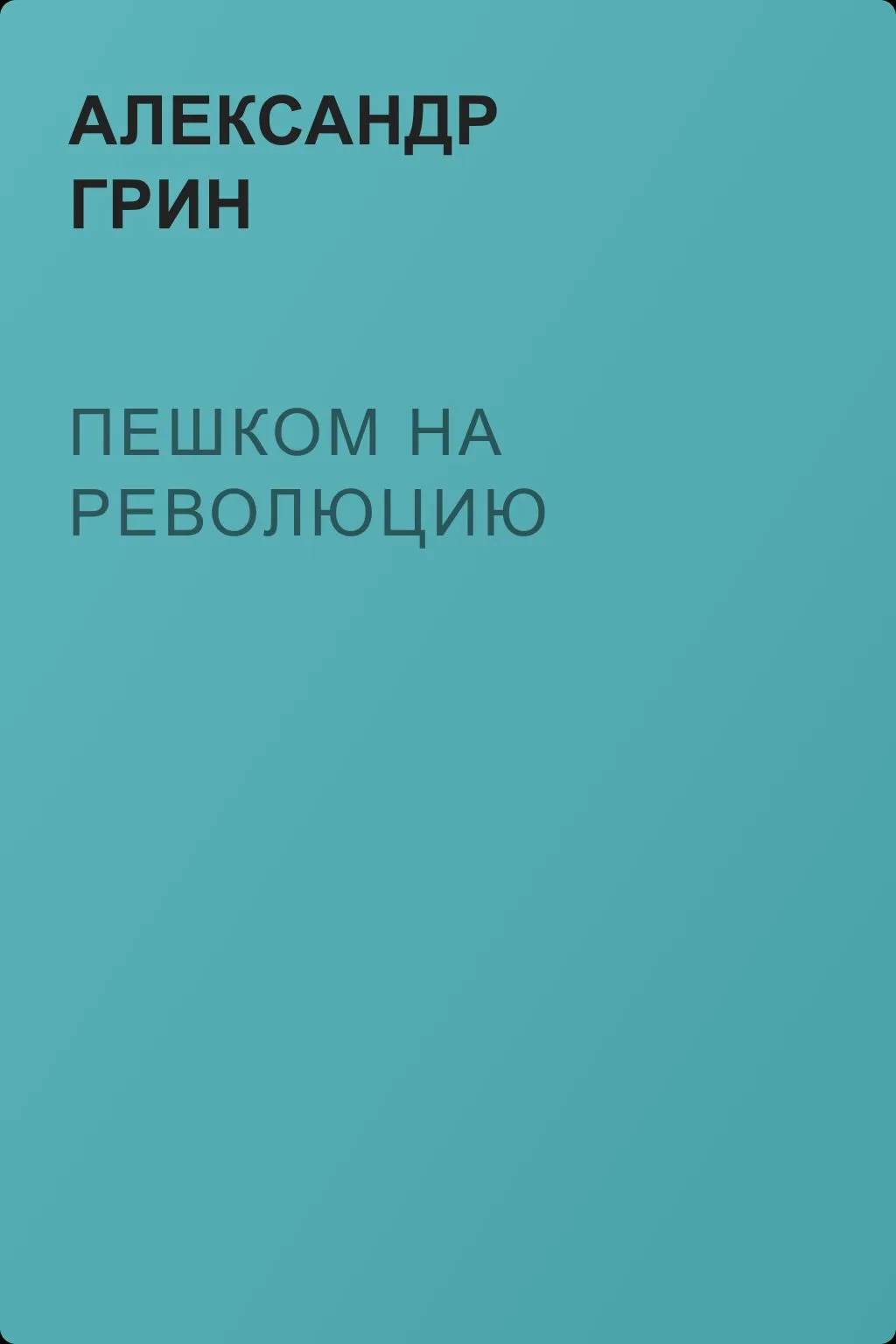 Пешком на революцию — обложка книги