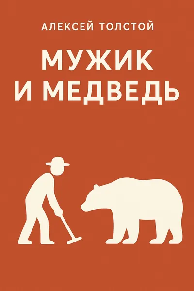 Мужик и медведь — обложка книги