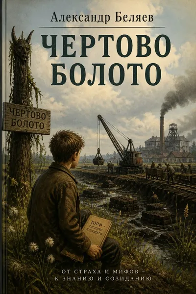 Чертово болото — обложка книги