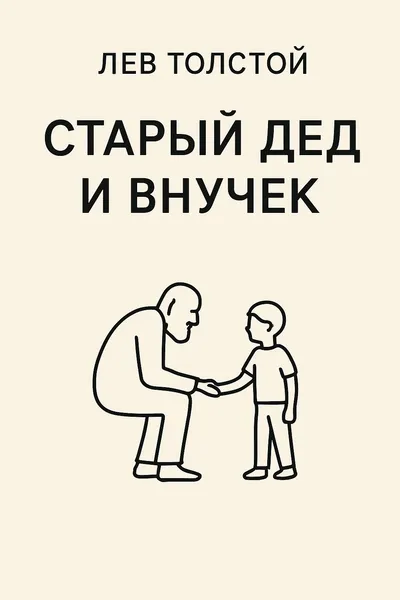 Старый дед и внучек — обложка книги