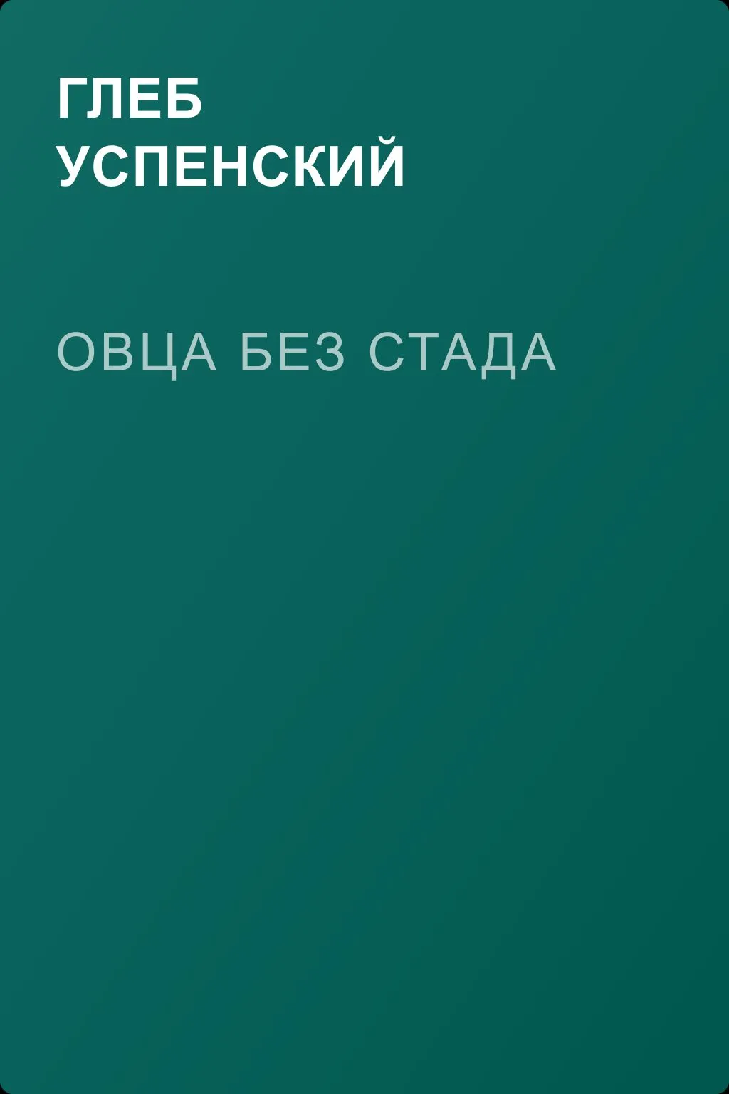 Овца без стада — обложка книги