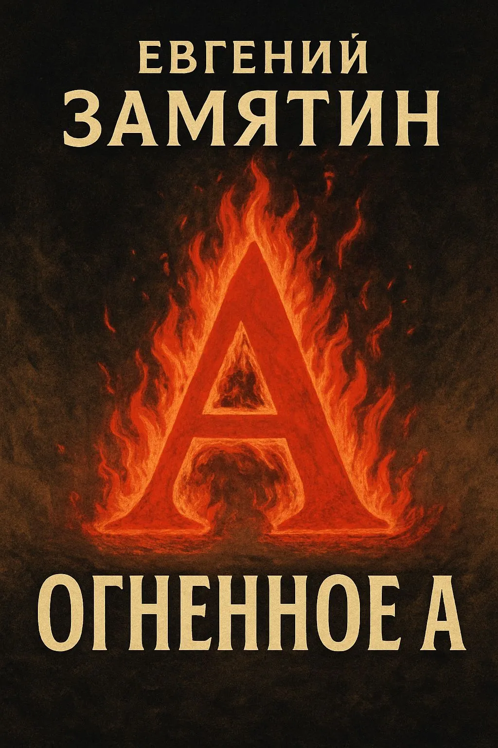 Огненное А — обложка книги