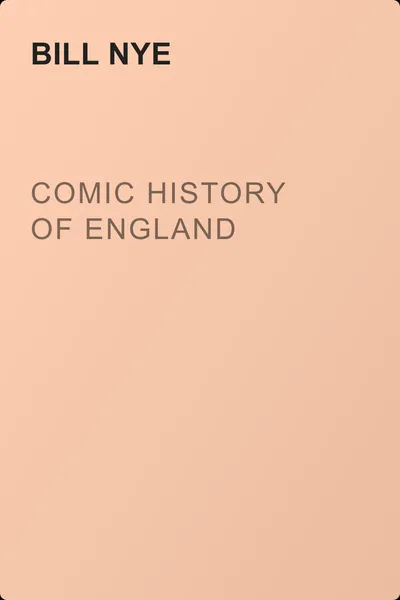 Comic History of England — обложка книги