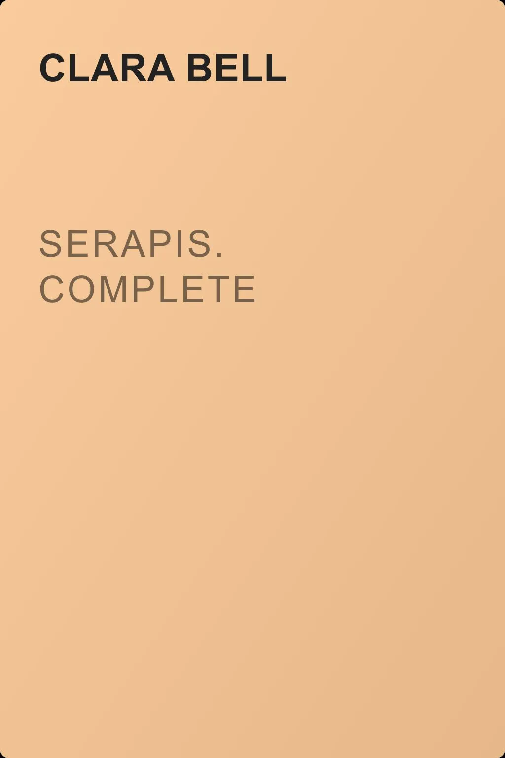 Serapis. Complete — обложка книги