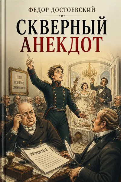 Скверный анекдот — обложка книги
