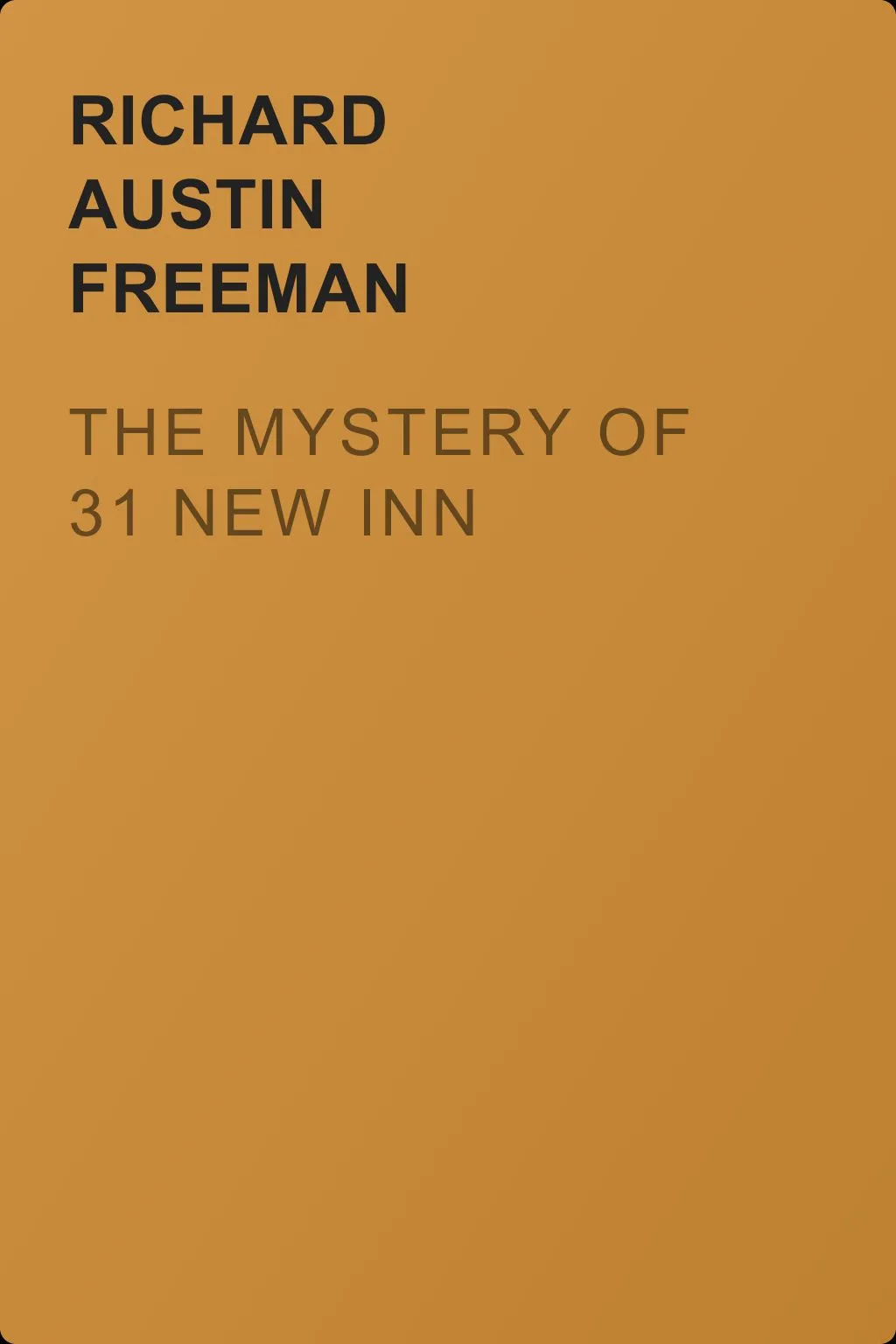 The Mystery of 31 New Inn — обложка книги