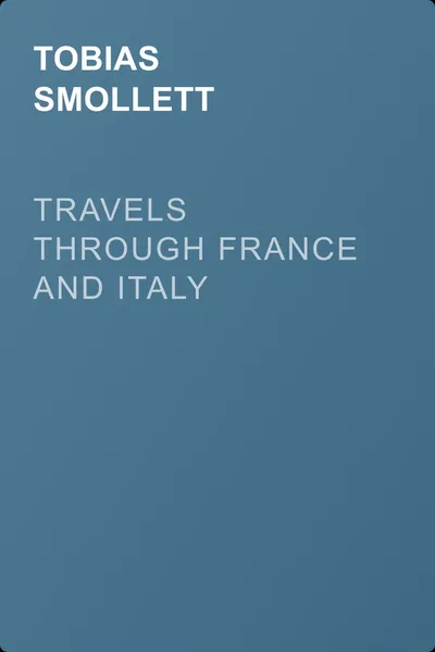 Travels through France and Italy — обложка книги