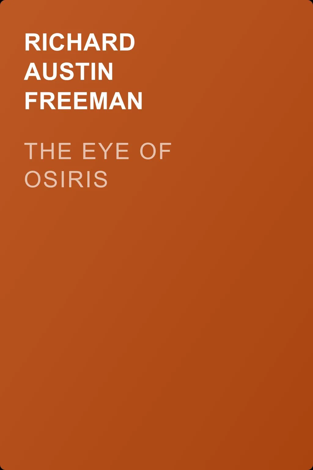 The Eye of Osiris — обложка книги