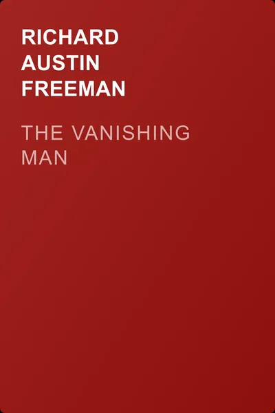 The Vanishing Man — обложка книги