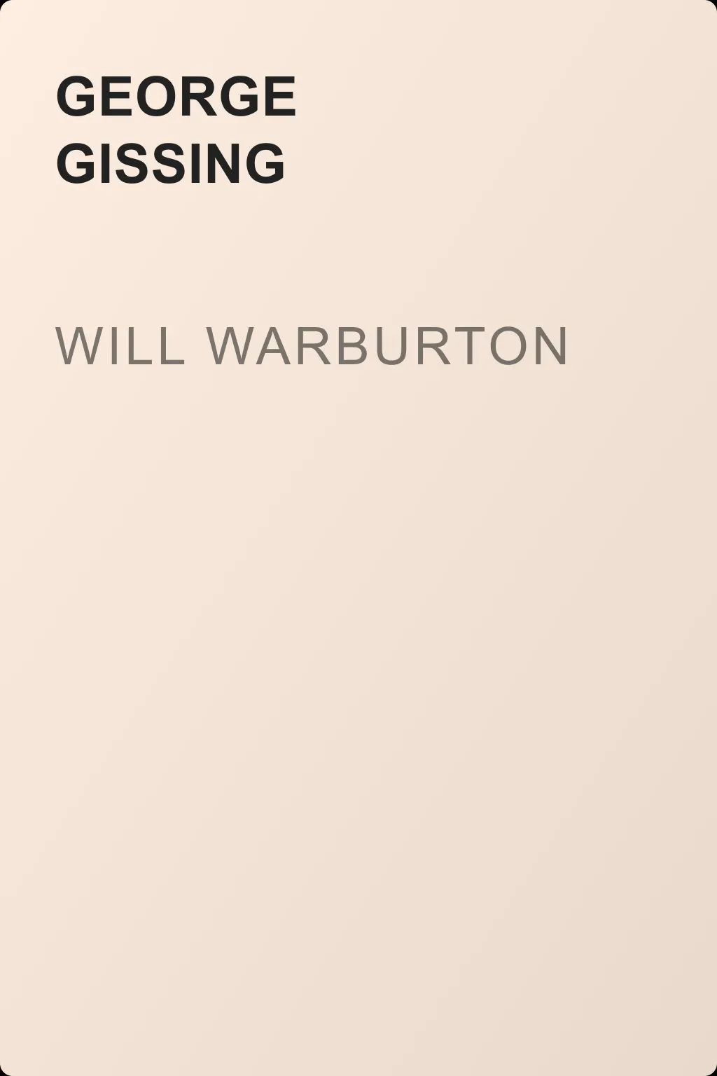 Will Warburton — обложка книги
