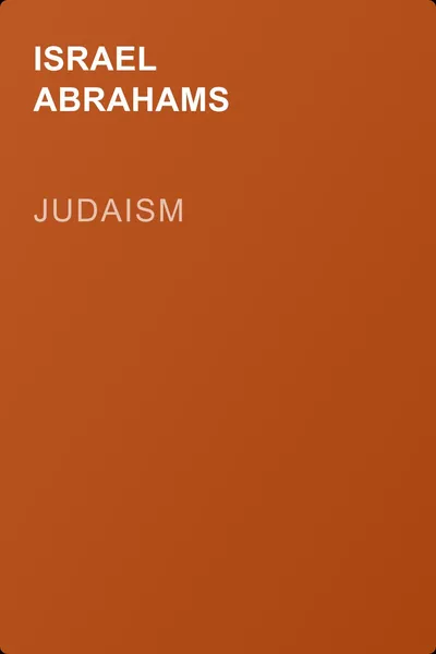 Judaism — обложка книги