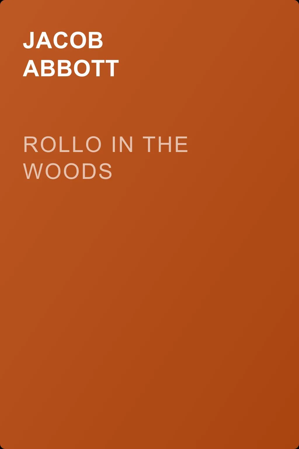 Rollo in the Woods — обложка книги