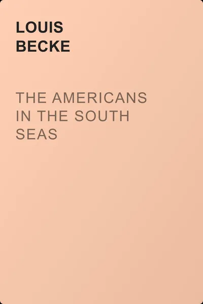 The Americans In The South Seas — обложка книги
