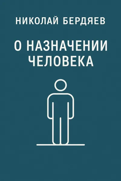 О назначении человека — обложка книги