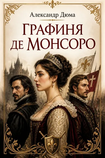 Графиня де Монсоро — обложка книги