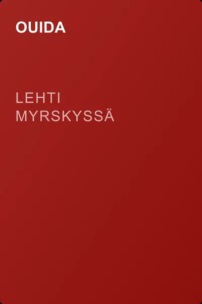 Lehti myrskyssä — обложка книги