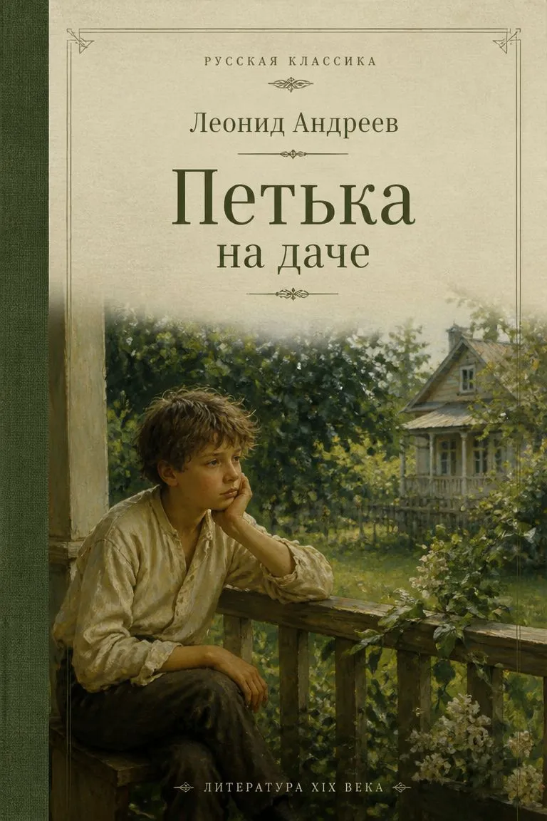 Петька на даче — обложка книги