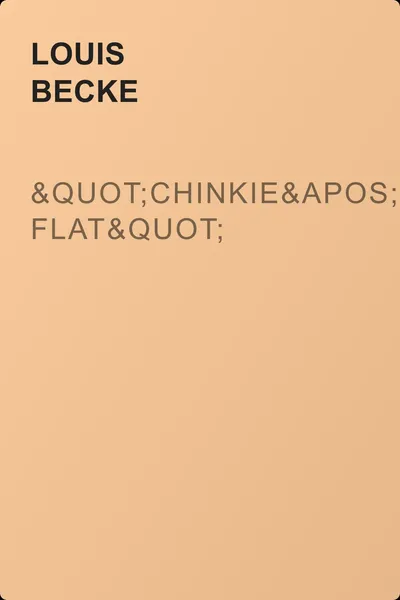 "Chinkie's Flat" — обложка книги