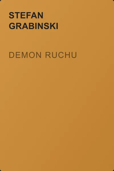Demon ruchu — обложка книги