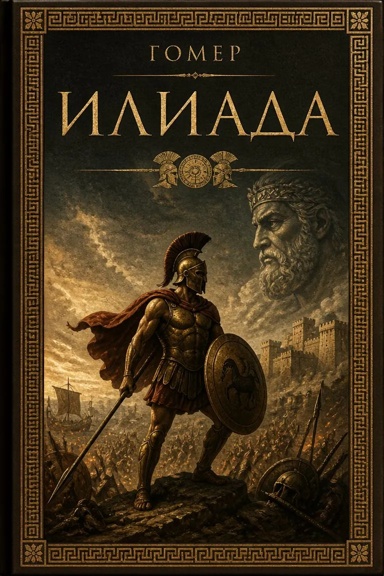 Илиада — обложка книги