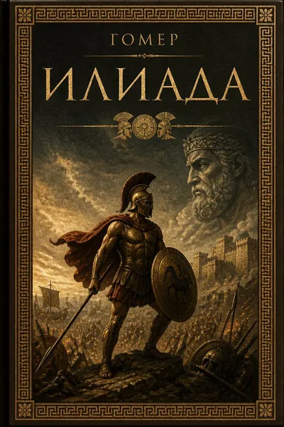 Илиада — обложка книги