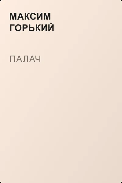 Палач — обложка книги
