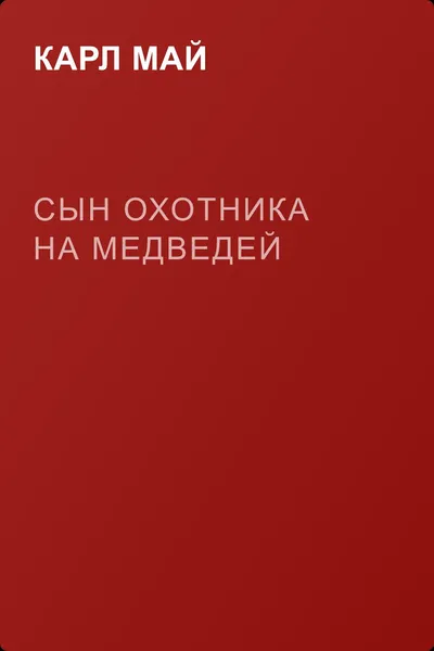 Сын охотника на медведей — обложка книги