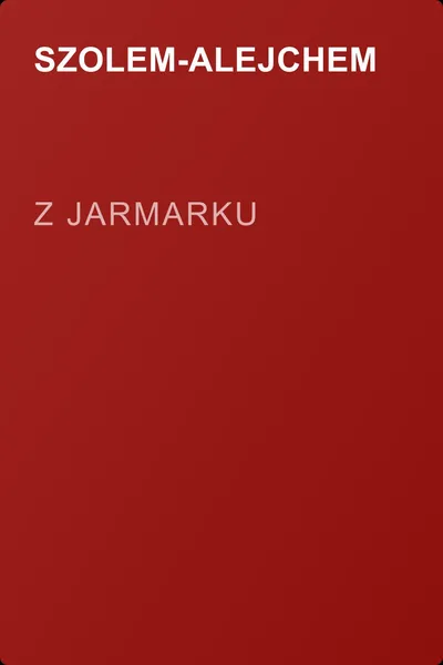 Z jarmarku — обложка книги