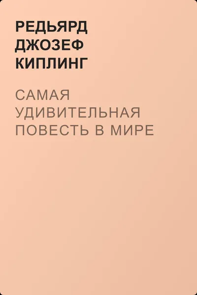 Самая удивительная повесть в мире — обложка книги