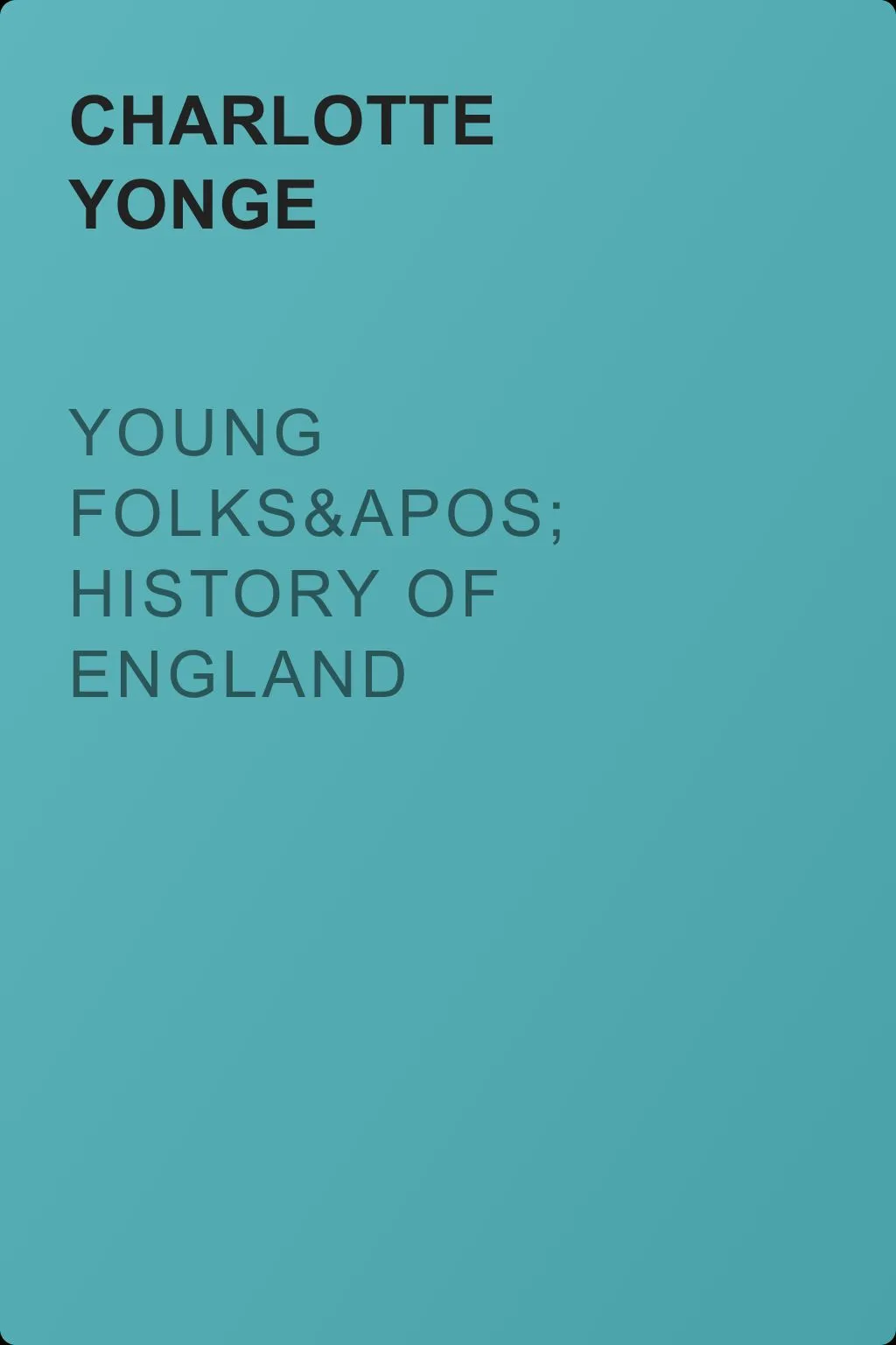 Young Folks' History of England — обложка книги