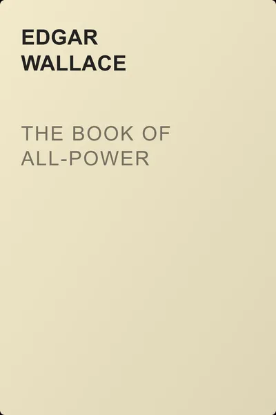 The Book of All-Power — обложка книги