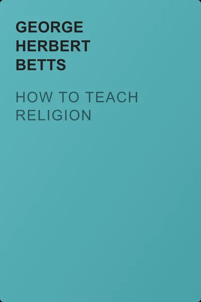 How to Teach Religion — обложка книги