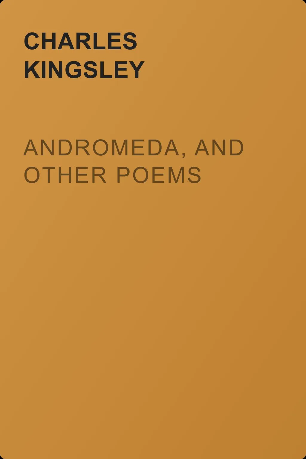 Andromeda, and Other Poems — обложка книги