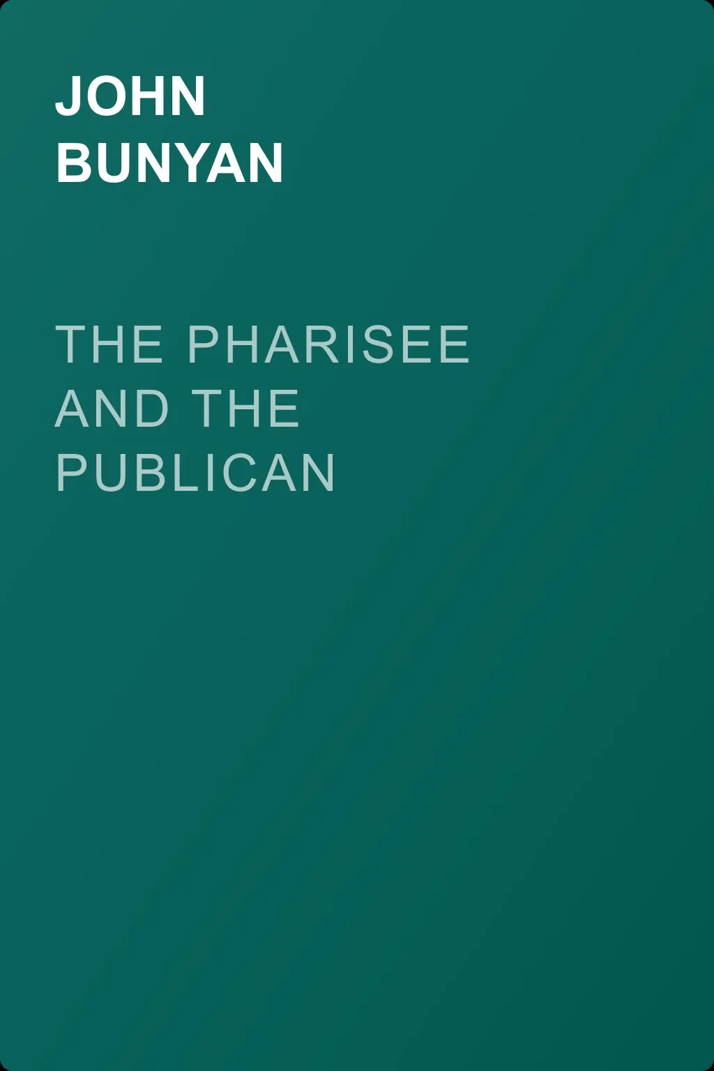 The Pharisee and the Publican — обложка книги
