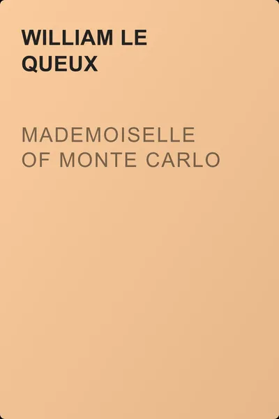 Mademoiselle of Monte Carlo — обложка книги