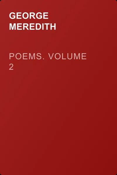 Poems. Volume 2 — обложка книги