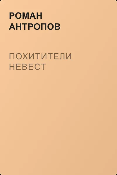 Похитители невест — обложка книги