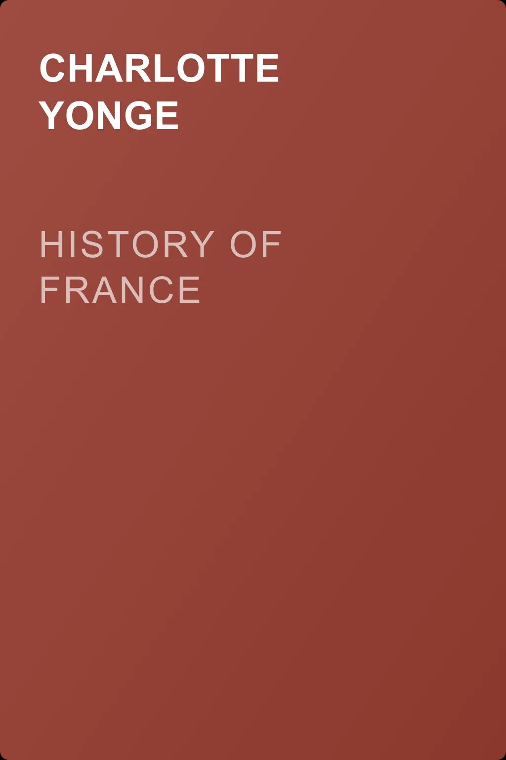 History of France — обложка книги