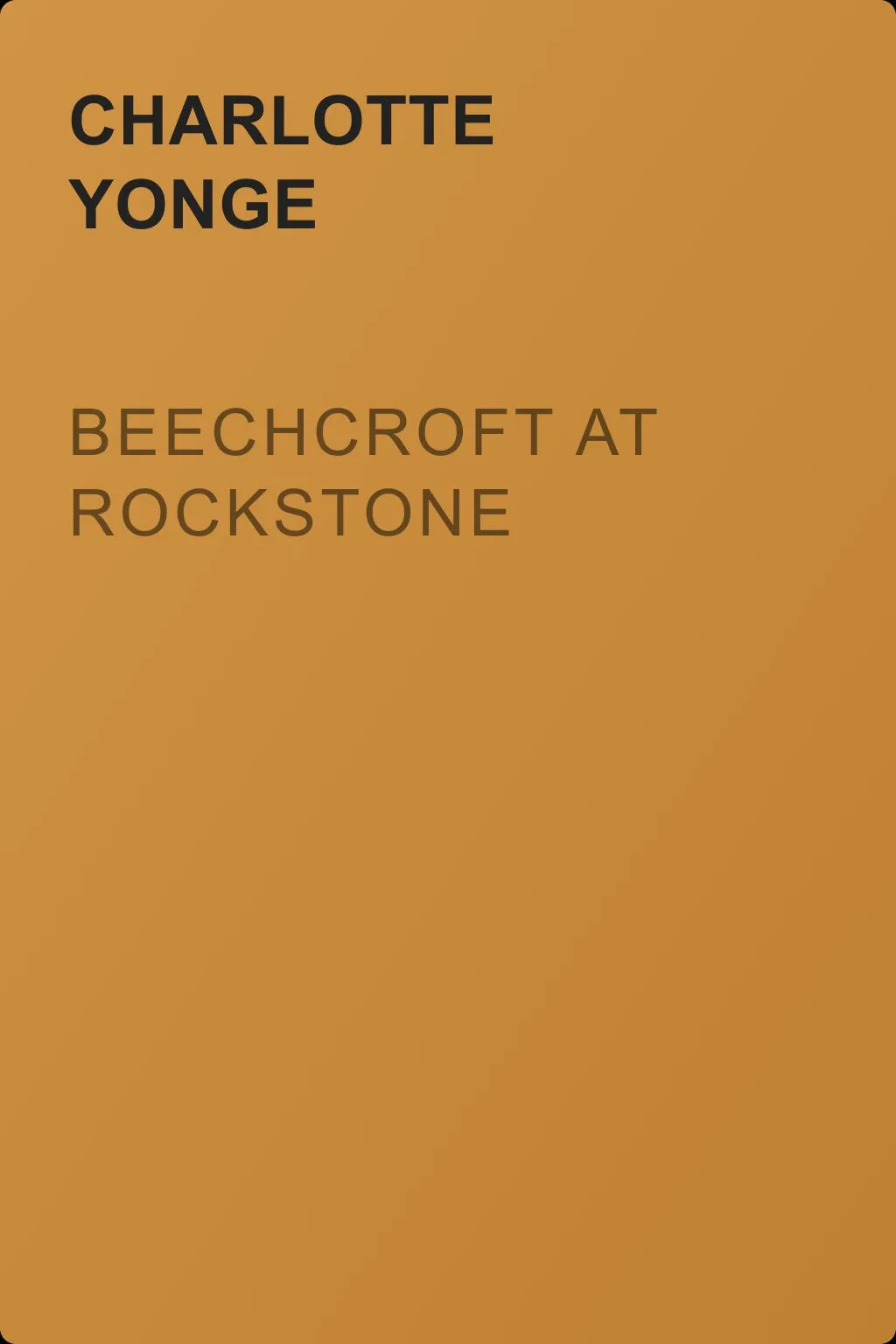 Beechcroft at Rockstone — обложка книги
