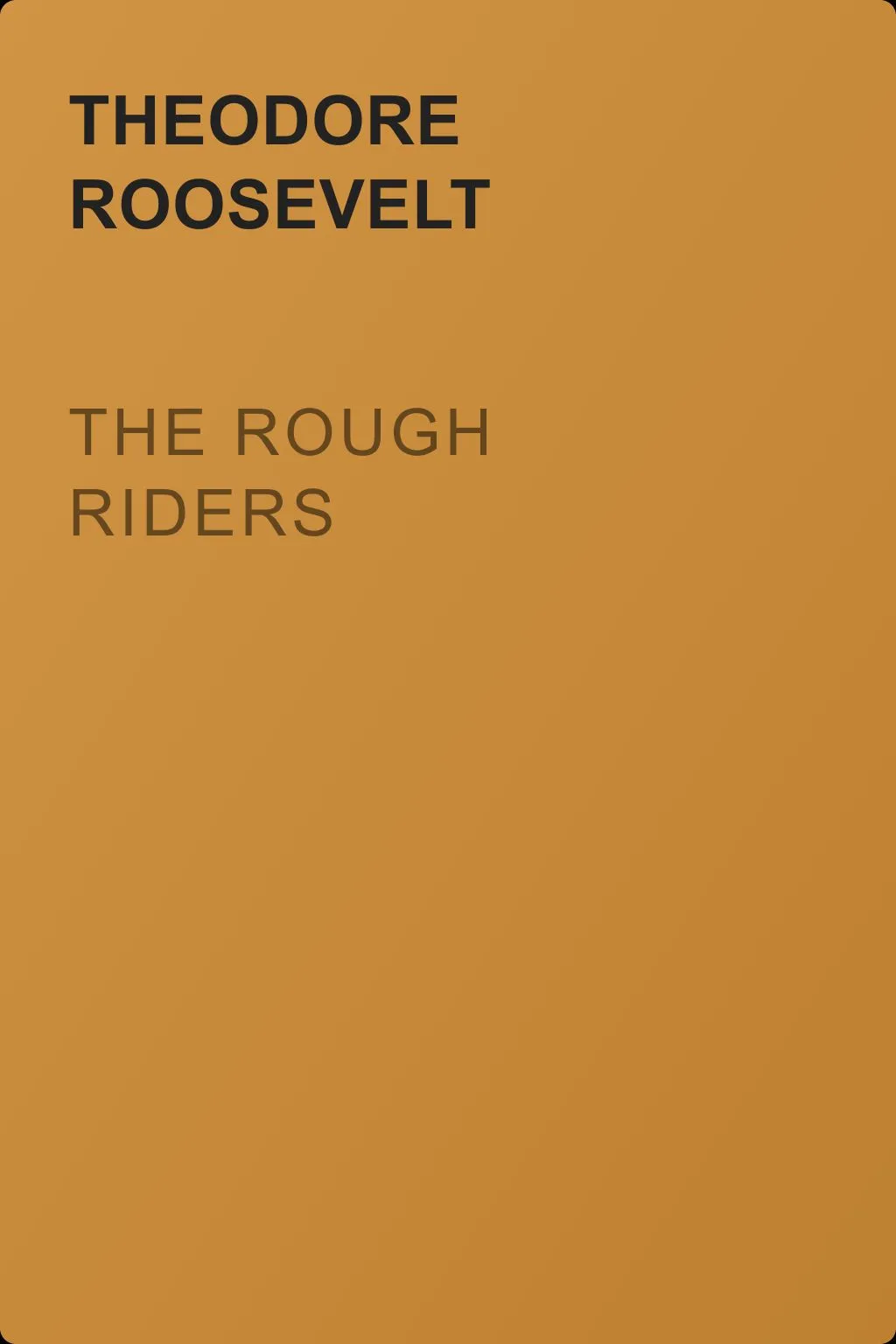 The Rough Riders — обложка книги
